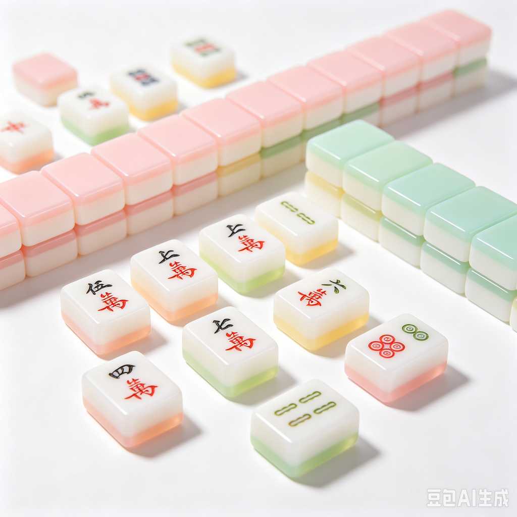 new color mahjong set arrival